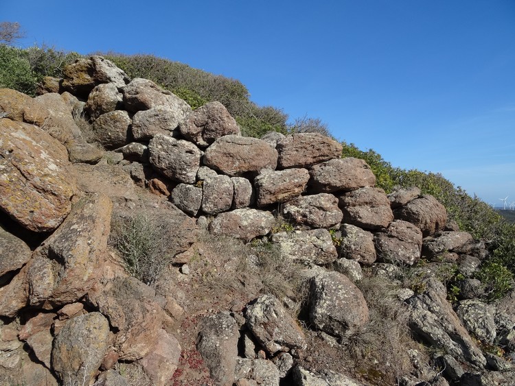 Nuraghe Ghilotta - the southern tower (photo taken on April 2016).