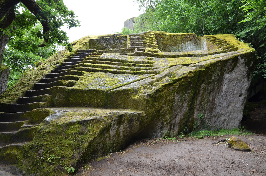 Bomarzo Etruscan 'Pyramid' Altar