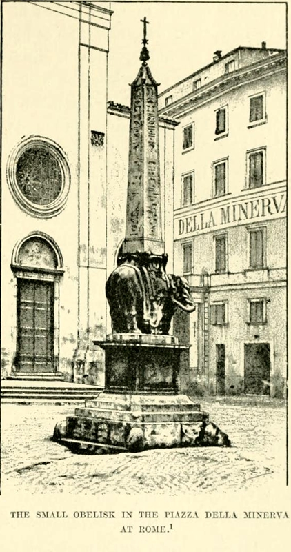 Sais - Piazza Minerva Obelisk