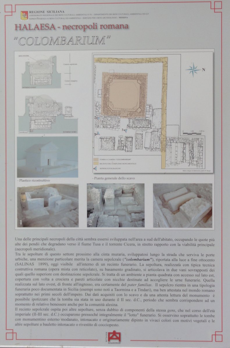 Information panel columbarium