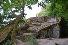 Bomarzo Etruscan 'Pyramid' Altar