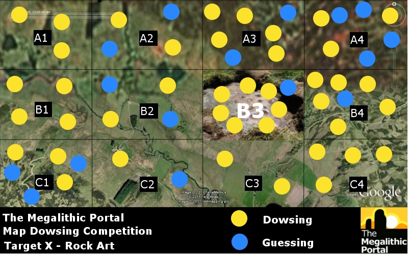 The results of the Megalithic Portal Map Dowsing Experiment and Competition (PID:84974) The results of the Megalithic Portal Map Dowsing Experiment and Competition