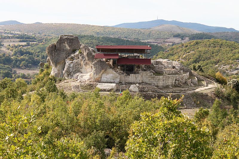 Tatul Thracian temple complex.