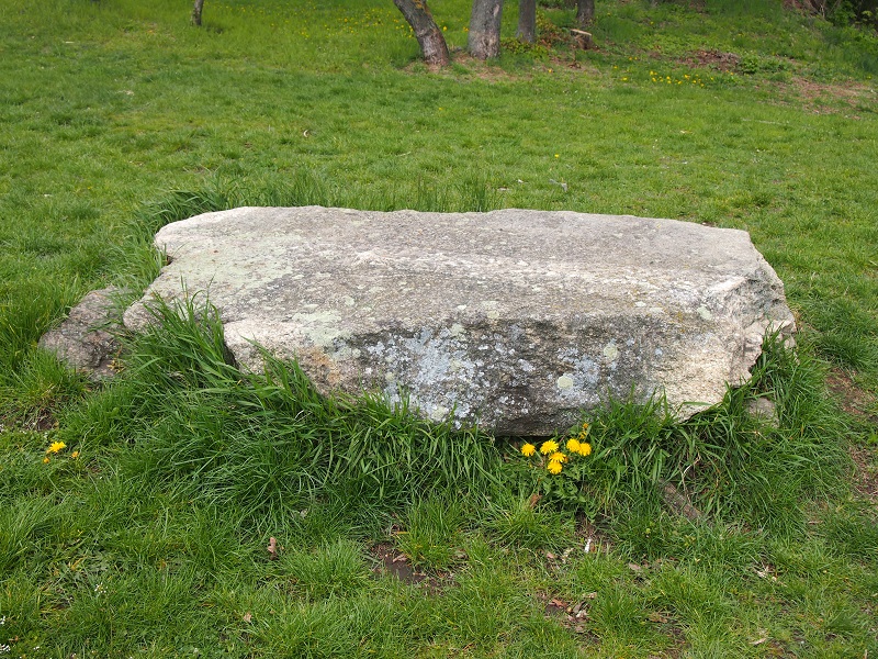 Stone stele Hradiste