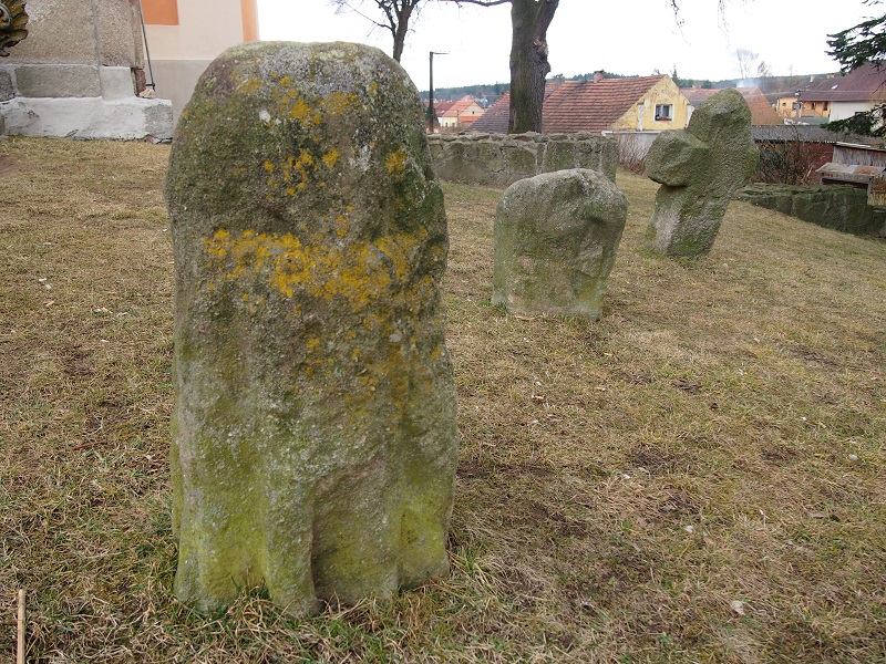 Stone crosses Kladruby