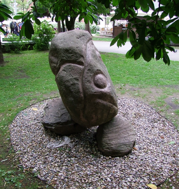 Stone Head of Salaspils replica