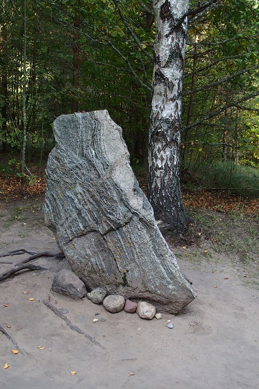 One of the standing stones