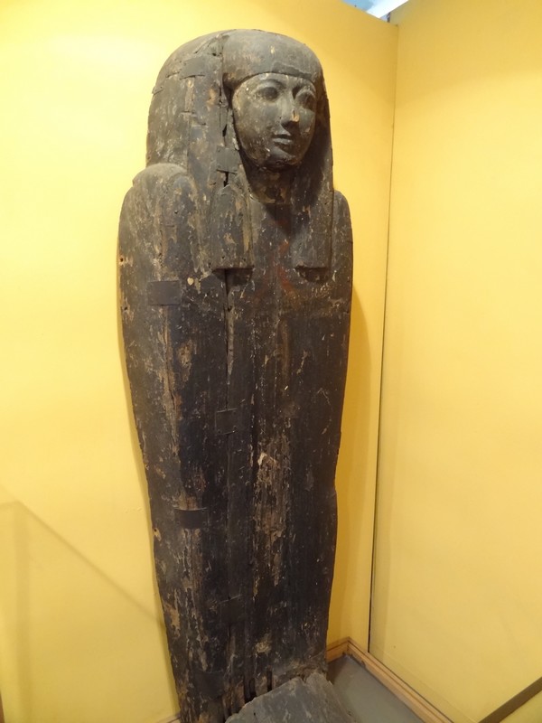 Coffin from the period of XXII-XXIII dynasty (photo taken on August 2013).