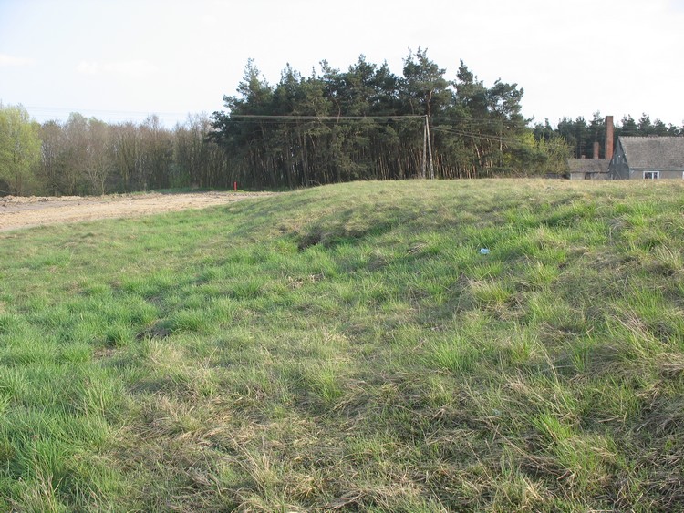 Eastern sector of the rampart (photo taken on April 2011).