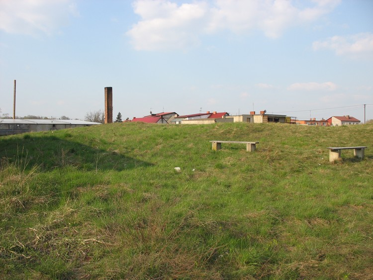 SW sector of the rampart (photo taken on April 2011).