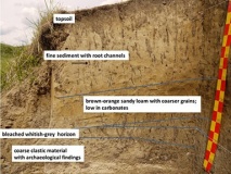 At Palaeolithic Settlement