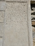 Roman inscription at Boldog