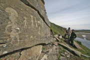Click for full size image of Petroglyphs of Pegtymel River (PID:141257) Petroglyphs of Pegtymel River