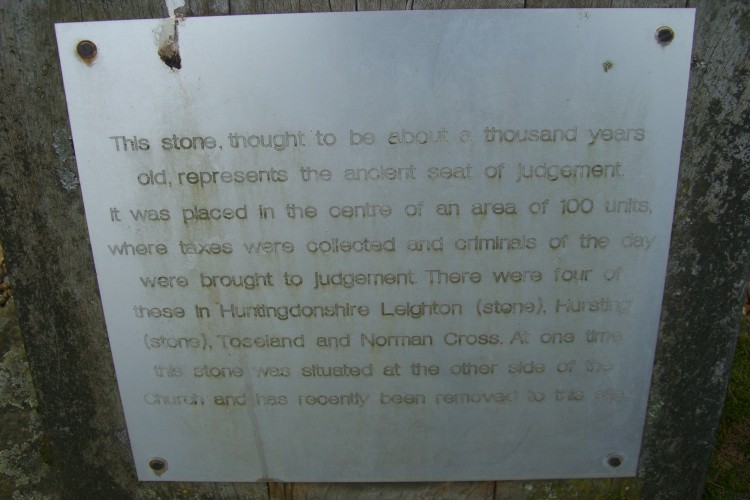 Seat of Judgement - Leighton Bromswold