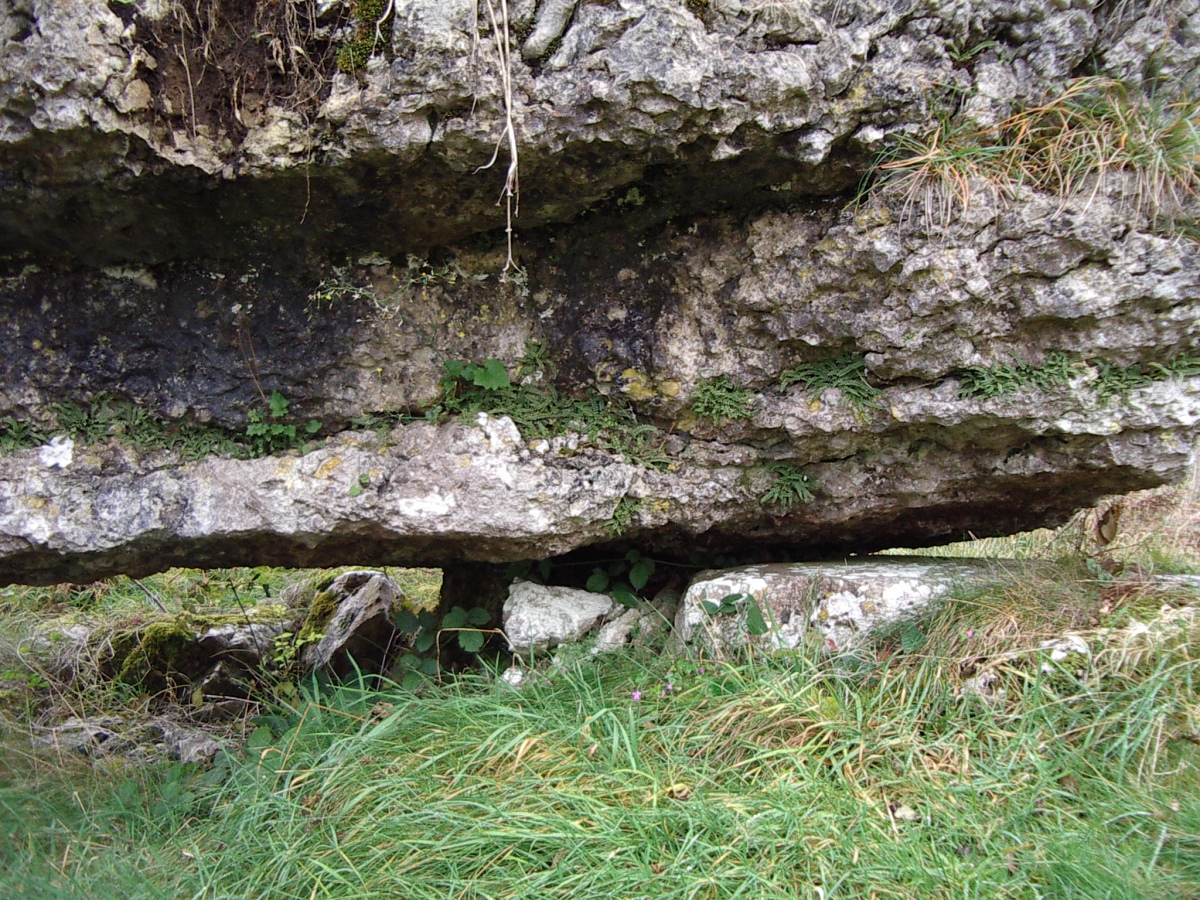 Hutton Roof Crag perched Limestone Boulder