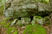 Dog Hole possible dolmen/propped stone - PID:228384