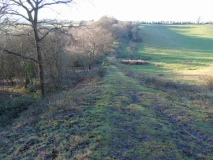 Offa's Dyke at Sedbury Cliffs