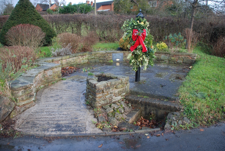 Holy Well in centre of the village. Was the village water supply until the mains arrived in 1950