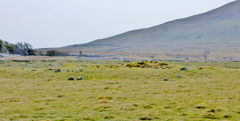 From the roadside, the B6255, Low Sleights Road.