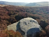 Death's Head Carving (Askwith Moor) - PID:233398