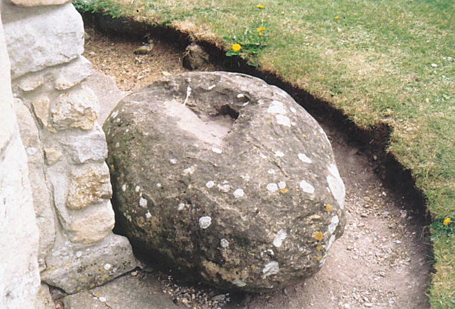 Omphalos Stone (Glastonbury Abbey)