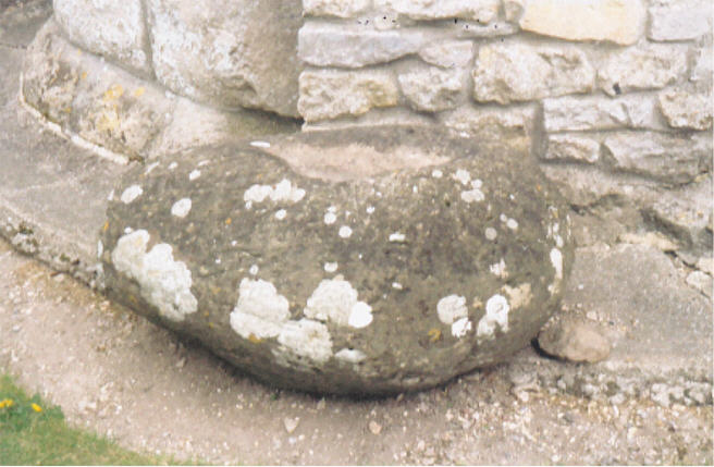 Omphalos Stone (Glastonbury Abbey)