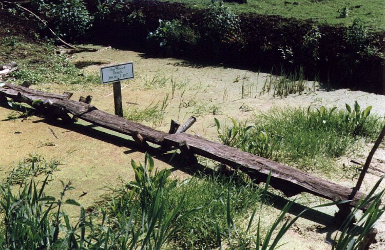 Click for full size image of Peat Moors Centre - Sweet Track (PID:11030) Peat Moors Centre - Sweet Track