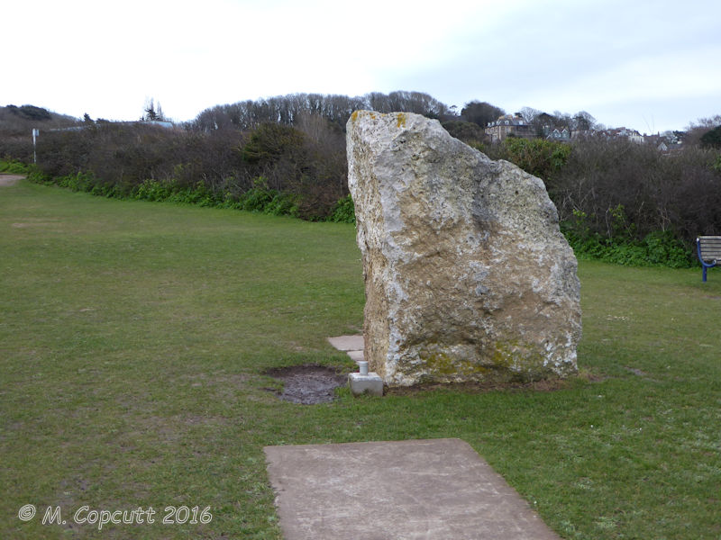 The Seafarers Memorial Stone, at Battery Point, Portishead. 