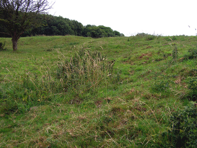 Click for full size image of Gorsey Bigbury Henge (PID:61915) Gorsey Bigbury Henge