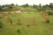 Ham Hill stone circle submitted by JimChampion