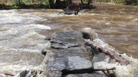 Tarr Steps Prehistoric Bridge