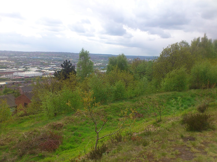 Wincobank, Looking about due South, over the Don Valley