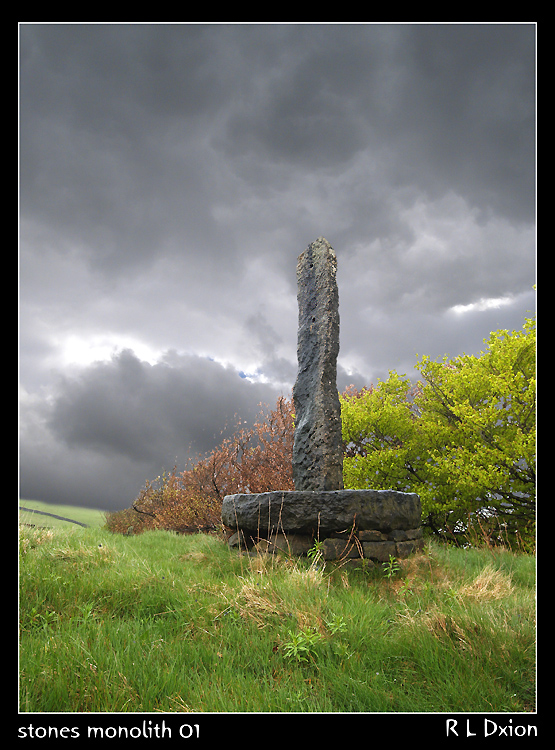 Click for the gallery page to add comments and vote (PID:47088) Stones monoliths, Todmorden