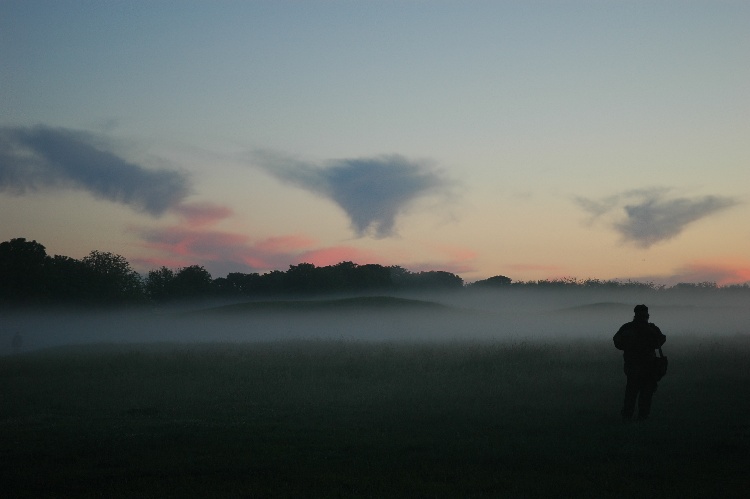this is in the same feild as the cove and the mist and couler in the sky was just irresistible to the eye.  