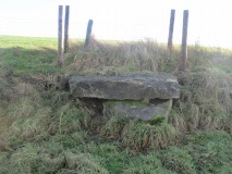 Stone above Elcombe south of Swindon