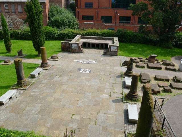 Click for the gallery page to add comments and vote (PID:251203) Roman Garden & Hypocaust (Chester)