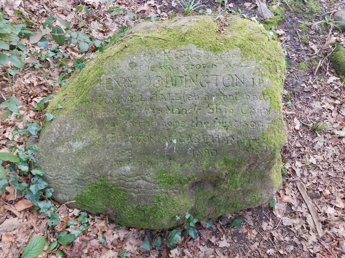 Manchester Ship Canal Stone