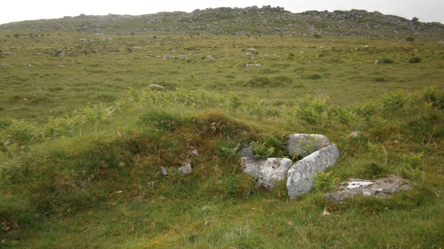 Twelve men's moor cairn and cist