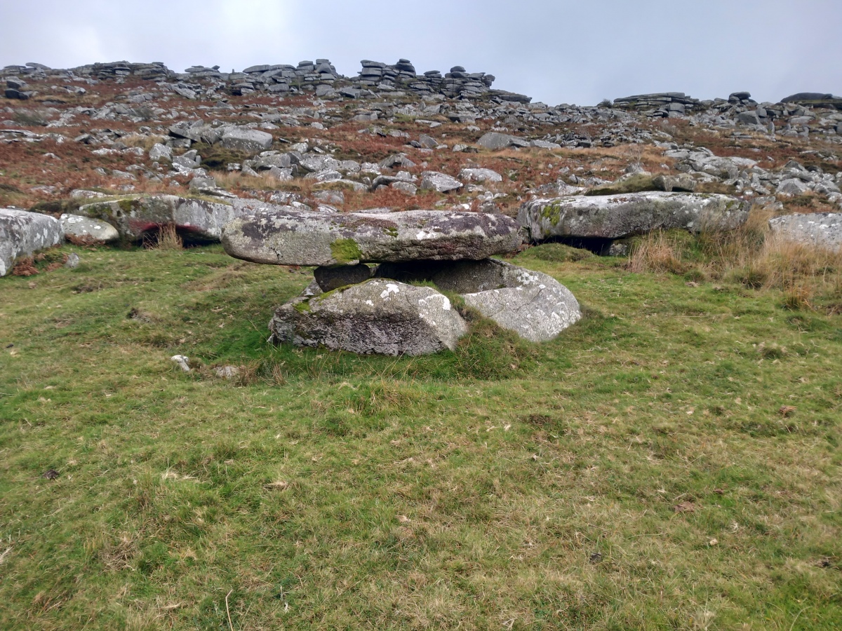 Click for the gallery page to add comments and vote (PID:250206) Kilmar Tor North Propped Stone