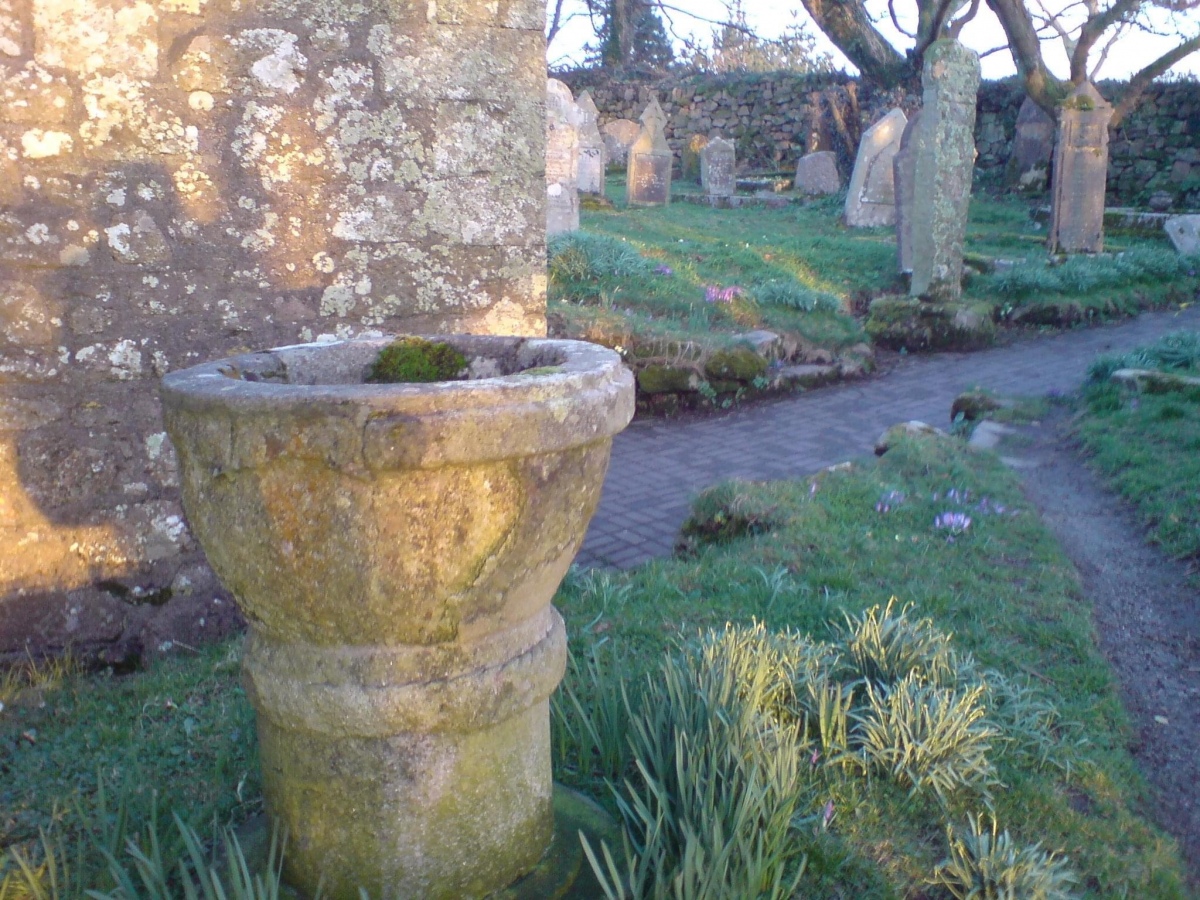 Click for full size image of St Dennis Churchyard Cross (PID:244973) St Dennis Churchyard Cross