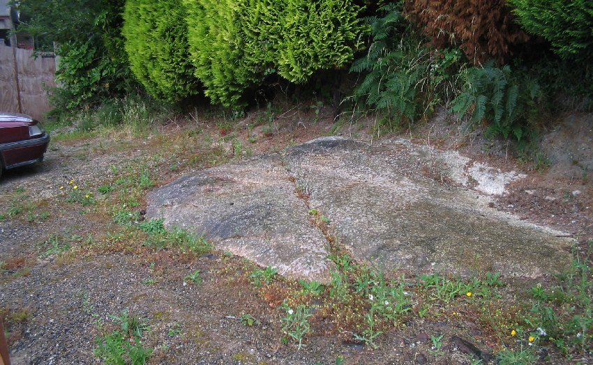 Mortar outcrop at Poldark Mine