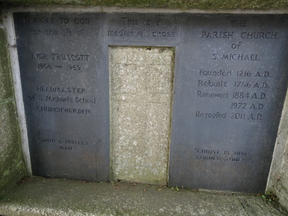 St Michael's Church Helston Crosses