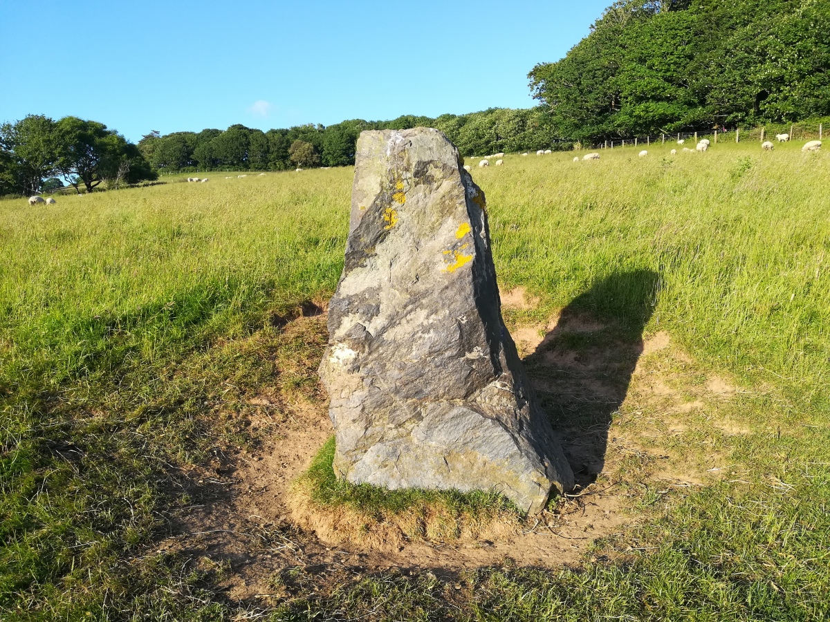 Standing Stone to the East of Porthluney Bay (PID:274324) Standing Stone to the East of Porthluney Bay