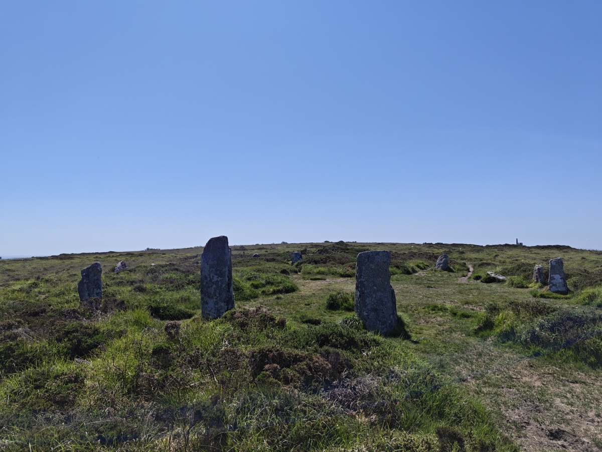 Click for full size image of Boskednan stone circle (PID:305543) Boskednan stone circle