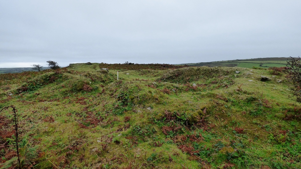 Northern cairn. View from the north.