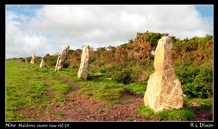 Click for the gallery page to add comments and vote (PID:68714) Nine Maidens Stone Row