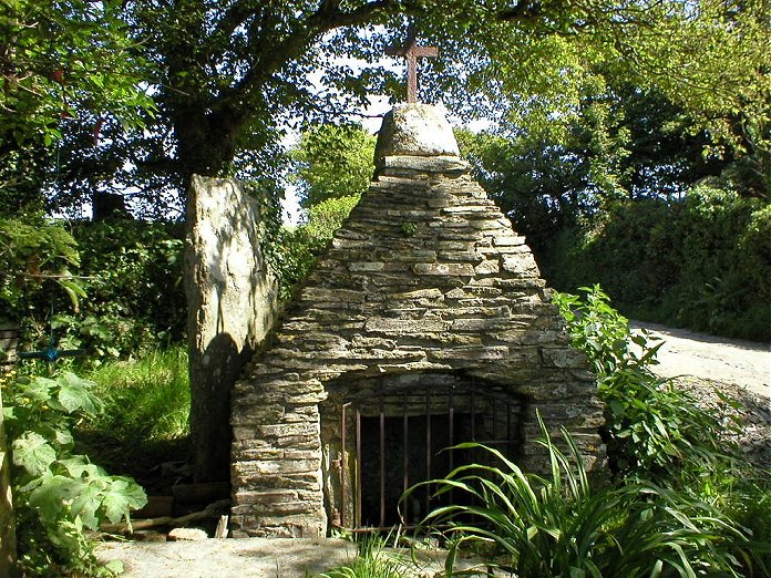 Grid Ref: SX076892
Location: Near Tintagel, Cornwall

I notice that you mention St Piran's holy well, near St Nectans Glen in Cornwall; here is a photo of the site.