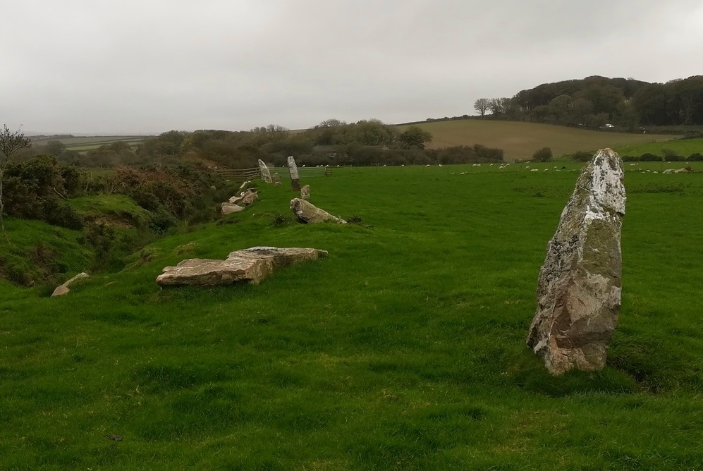 Click for the gallery page to add comments and vote (PID:254435) Nine Maidens Stone Row