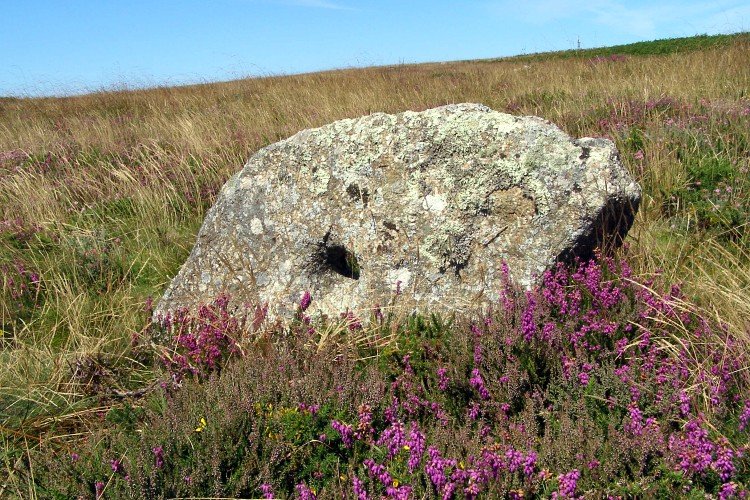 Kenidjack Common holed stones