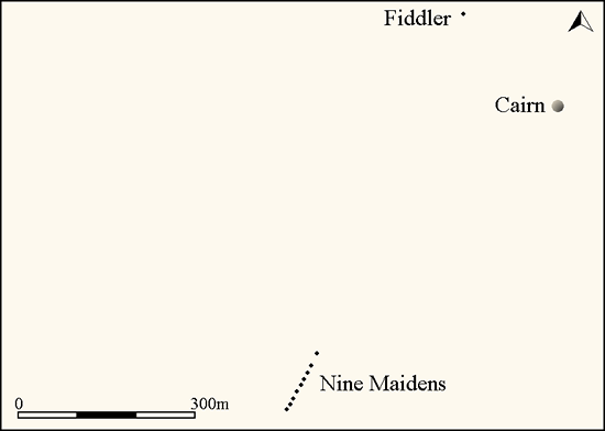Nine Maidens Stone Row